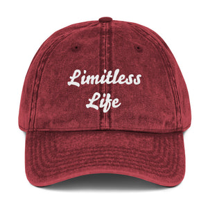 Limitless Life Washed Out Vintage Dad Hat (Click for color options)