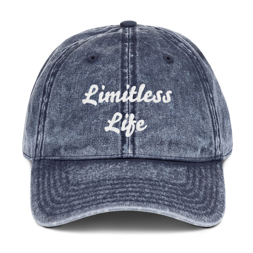 Limitless Life Washed Out Vintage Dad Hat (Click for color options)