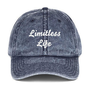 Limitless Life Washed Out Vintage Dad Hat (Click for color options)